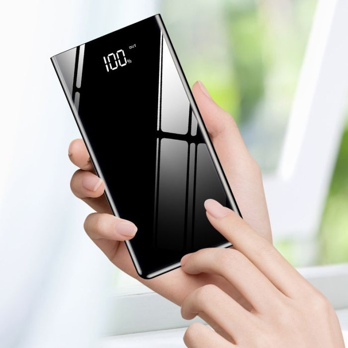 Hoco 40000 mAh 4xUSB з ліхтариком