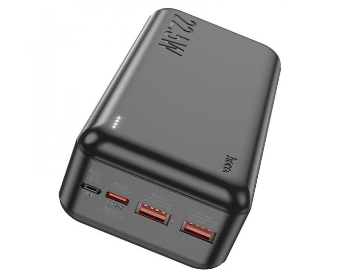 Hoco J101B Astute QC2.0/3.0 fully compatible PD 20W сила труму 3A Micro-USB, Type-C 30000 mAh