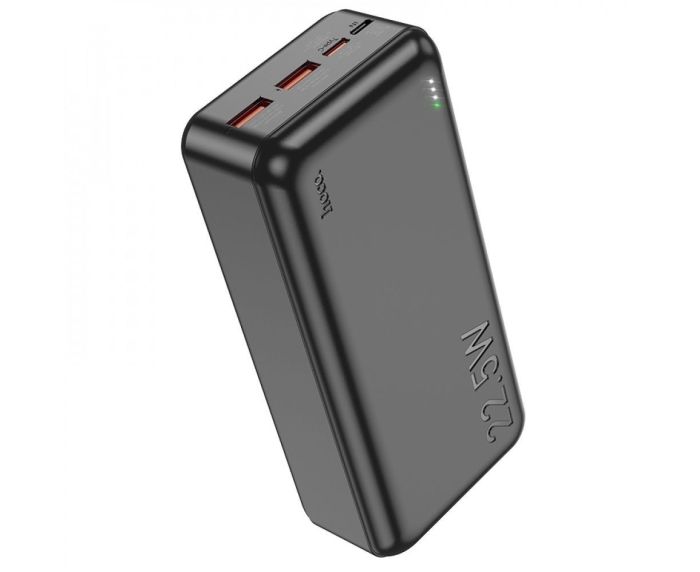 Hoco J101B Astute QC2.0/3.0 fully compatible PD 20W сила труму 3A Micro-USB, Type-C 30000 mAh