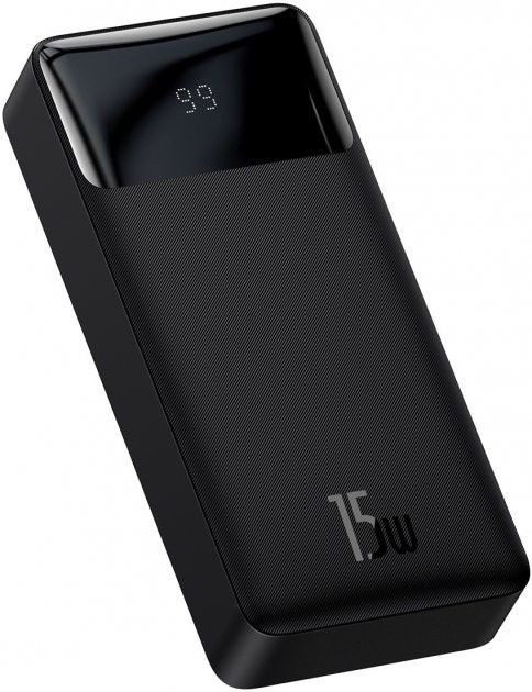 Baseus Bipow Digital Display 15W 20000 mAh Black (PPDML-J01)