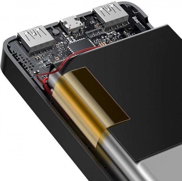 Універсальна мобільна батарея Baseus Bipow Digital Display 30000 mAh 15 W Black (PPDML-K01)