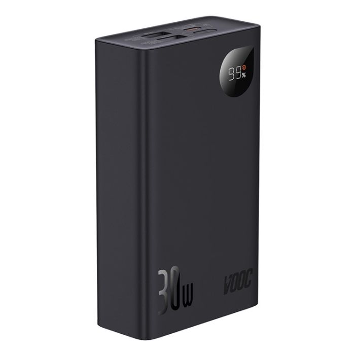 Baseus Adaman2 Digital Display Fast Charge 20000 mAh 30W Black (PPAD050001/PPADM2-20)
