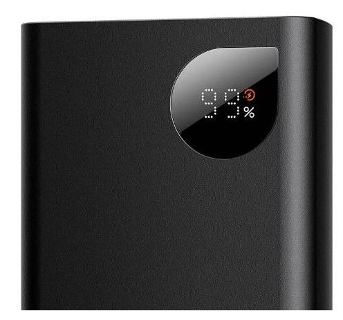 Baseus Adaman Metal Digital Display 20000 mAh 30W black (PPAD030001)