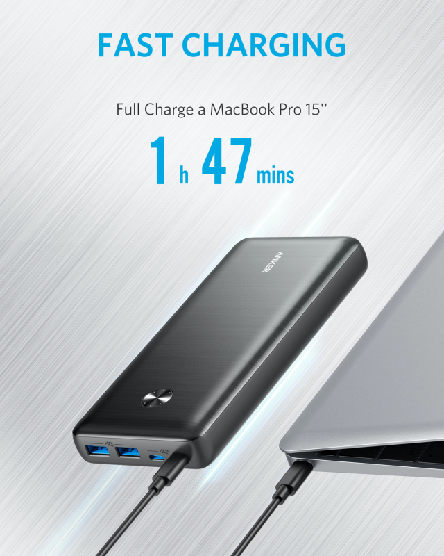 Anker PowerCore III Elite 25600 mAh 87W (Black) (6833635)