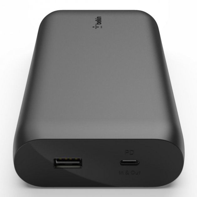 Belkin 20000 mAh, 30W, PD для MacBook, black