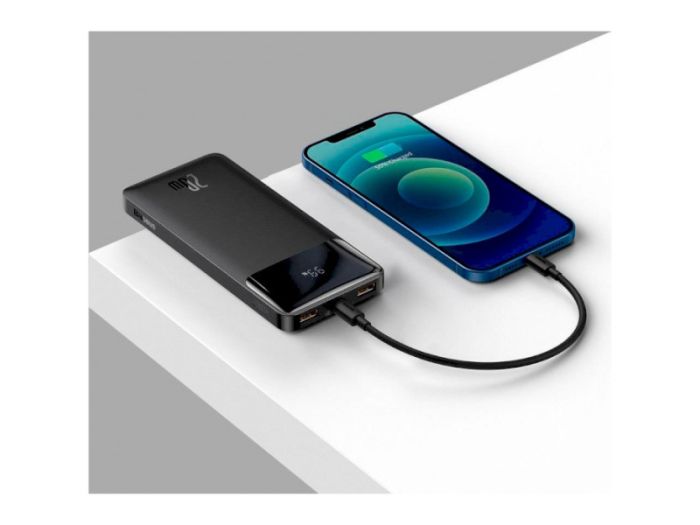 Baseus Bipow Digital Display 10000 mAh 20W Black (PPDML-L01)