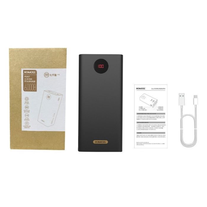 Повербанк ROMOSS 60000mAh 22.5W