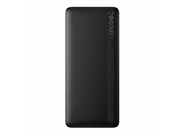 Baseus  25W / 20000 mAh / USB QC3.0 / Type-C PD (PPBD25K) Baseus черный