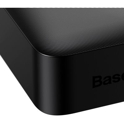 Baseus Bipow 20000 mAh, PD/20W, QC3.0/USB-C, 2*USB-A/3A(max.), black (PPDML-M01)