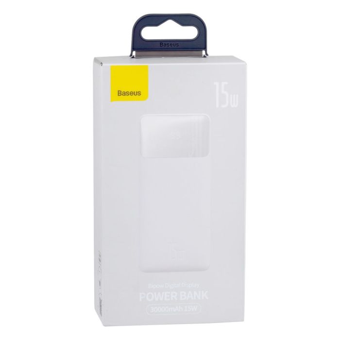 Baseus PPDML-K Bipow 15W 30000 mAh Колір Чорний, 01