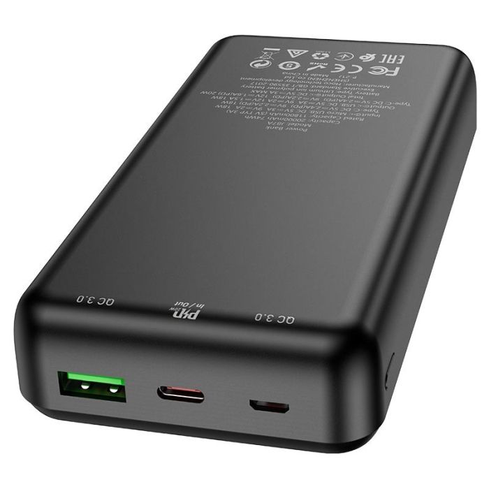 Hoco J87A Black 20000 mAh 20W швидка зарядка