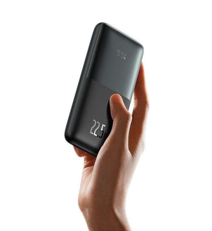 Baseus 10000 mAh Bipow Pro Digital Display 22.5W Black