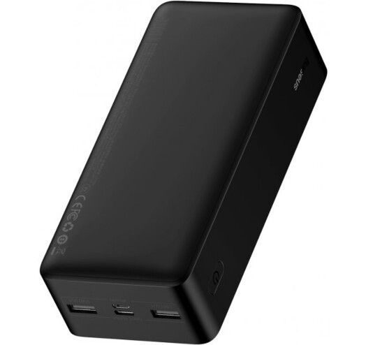 Baseus Bipow Digital Display 30000 mAh 15W / 2USB / 1Type-C, 3A (PPDML-K01) Black