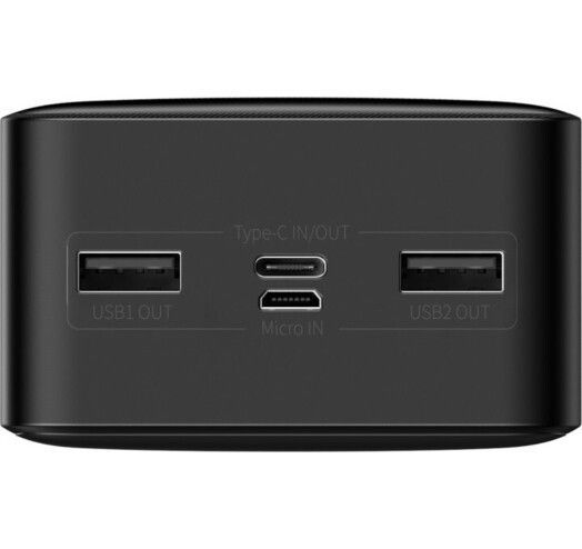 Baseus Bipow Digital Display 30000 mAh 15W / 2USB / 1Type-C, 3A (PPDML-K01) Black