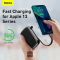 Baseus Qpow Pro + кабель USB to Type-C, 0.3 метра (3A, 20000 mAh, 22.5Вт, Type-C/USB-A/Lightning, QC 3.0) - Чорний