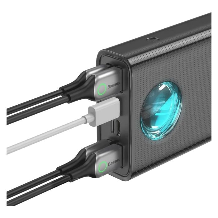 Baseus Amblight Digital Display Quick Charge 65W 30000 mAh Black (PPLG-A01)