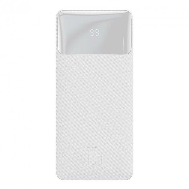 Baseus Bipow Digital Display 30000 mAh 15W White (PPDML-K02)