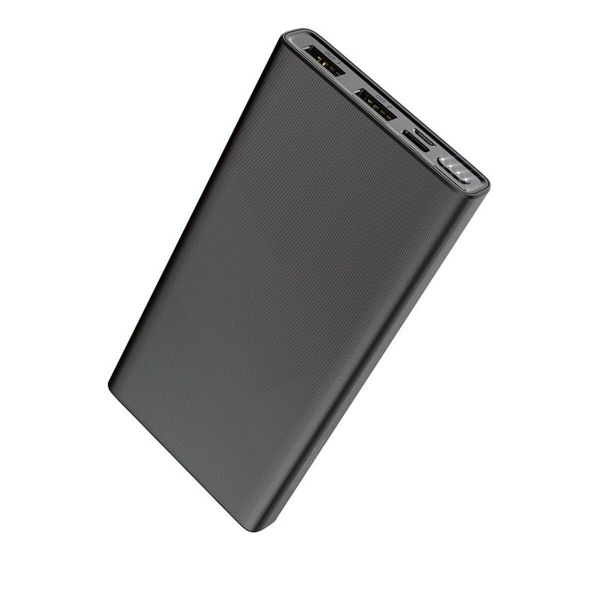 Power bank акумулятор HOCO J55 Neoteric mobile power bank(10000mAh) Black павербанк потужний