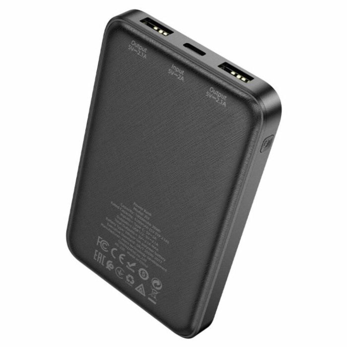 Hoco J93 Handsome (10000 mAh) Black потужний Чорний