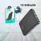 Hoco J93 Handsome (10000 mAh) Black із швидкою зарядкою