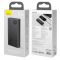 Baseus Adaman Metal Digital Display quick charge 10000 mAh 22.5W Black