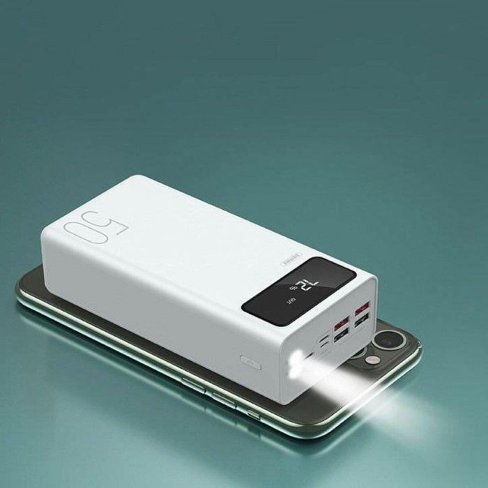 REMAX Mengine Series 30000 mAh 4USB потужний з ліхтариком