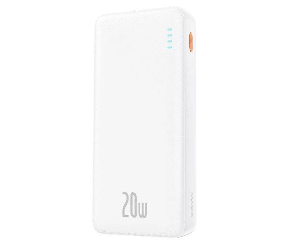 Зовнішній акумулятор (павербанк) Baseus Airpow 20000mAh 20W White (PPAP20K)