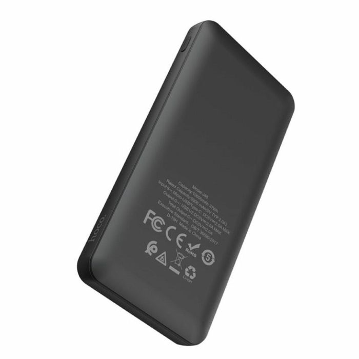 Hoco J48 Nimble mobile power bank(10000 mAh) Black powerbank потужний швидка зарядка