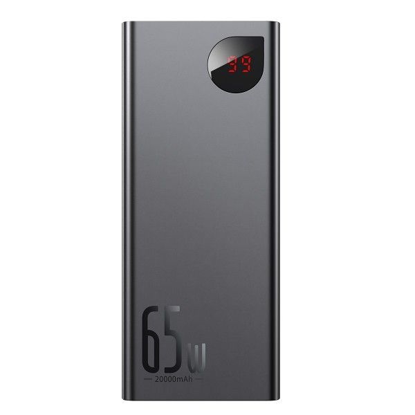 Baseus 20000 mAh 65W Metal Digital Display