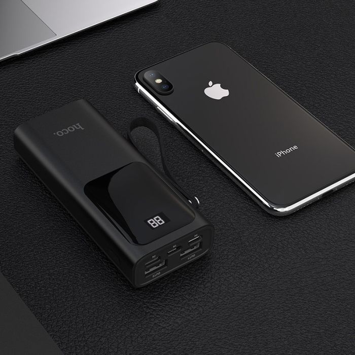 Hoco 10000 mAh J41 Treasure Чорний (6931474708465)