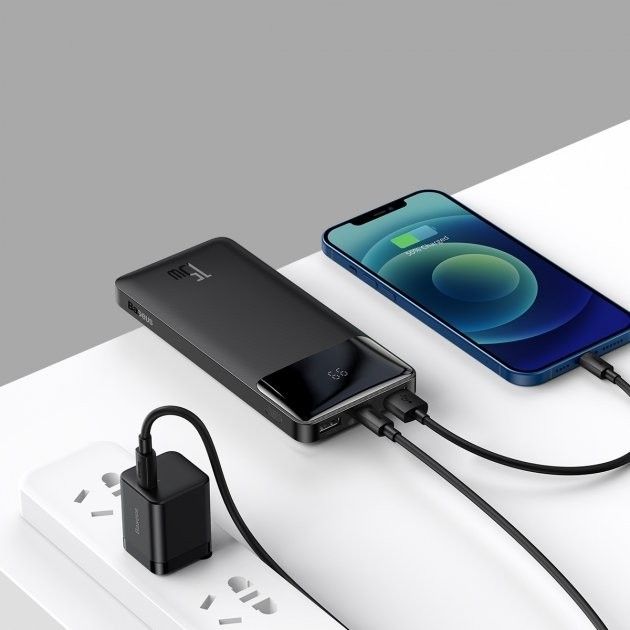 Baseus Bipow 10000 mAh 15 W Black (PPDML-I01)