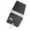 Hoco 50000 mAh із ліхтариком  J86A 22.5W Quick Charge black Hoco (124224)