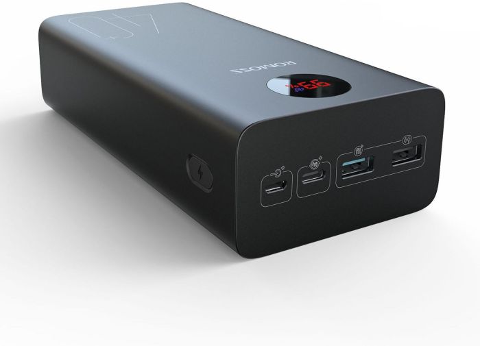Romoss PEA40 Чорний на 40000 mAh/18 Вт + USB/Micro USB/Type C + QC3.0/PD