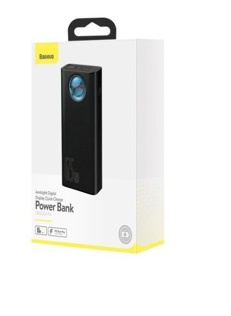 Baseus  30000 mah 65W Amblight QC3.0 / PD3.0 + кабель Baseus Type-C 100W