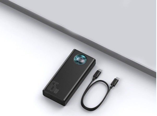 Baseus  30000 mah 65W Amblight QC3.0 / PD3.0 + кабель Baseus Type-C 100W