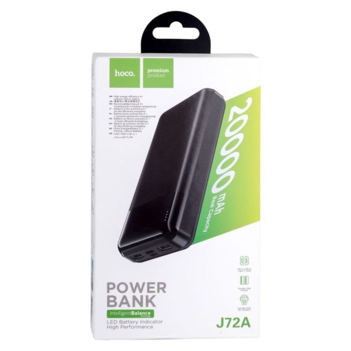 Hoco J72A 20000 mAh Чорний