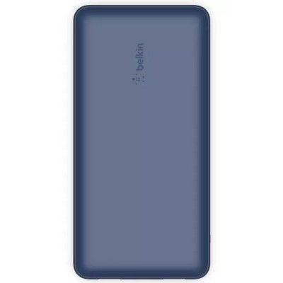 Belkin 20000 mAh, USB-C, USB-C, 2*USB-A, 3A, Синя (BPB012BTBL)