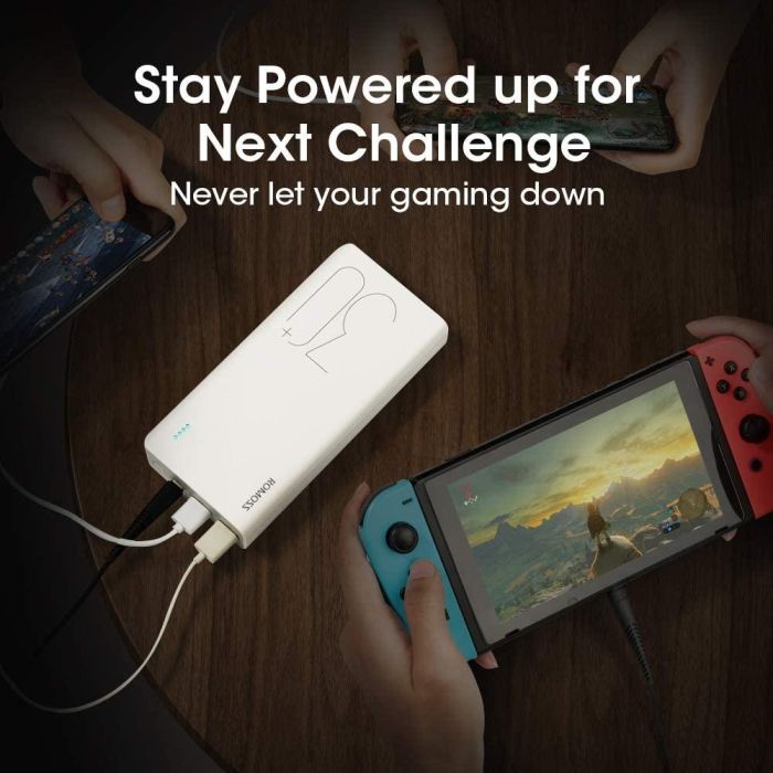 Romoss 30000 mAh Sense 8+, 15 Вт PD USB C White (PHP30)