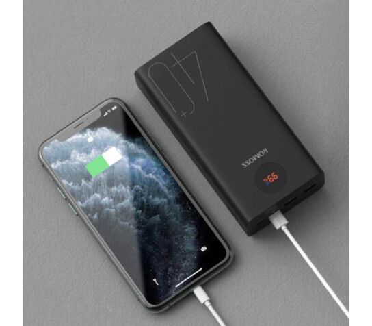 Romoss Zeus Fast Charging 40000 mAh 18W Black (PEA40)