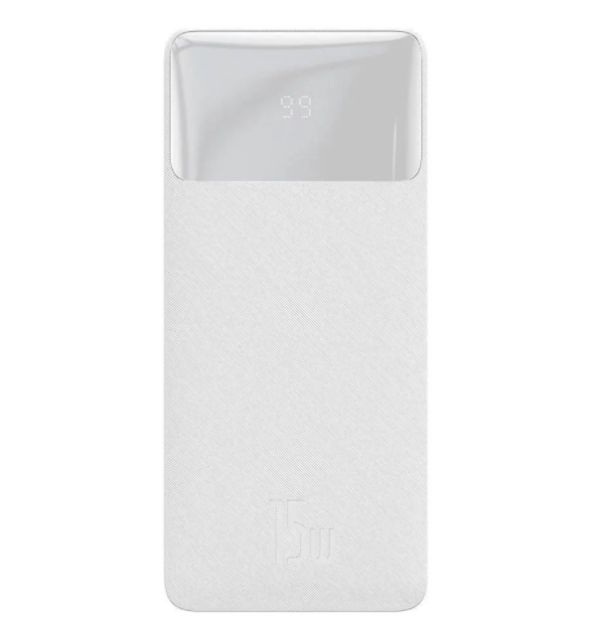 Power Bank Baseus Bipow Digital Display Power Bank 20000mAh 15W White