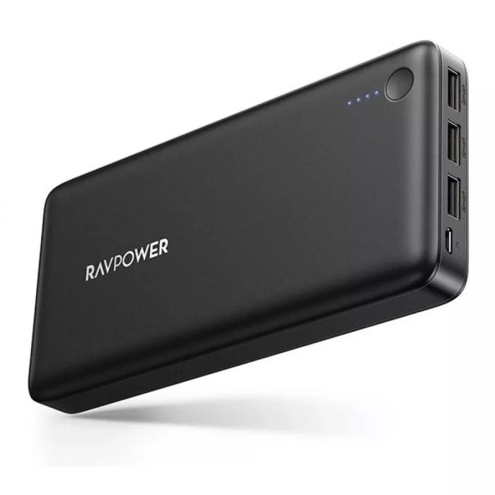 Yoobao K13 (26800mAh з LED індикатором, 3USB/micro-USB, PD/QC, 20W, 2.4A, швидка зарядка) - Чорний