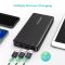 Yoobao K13 (26800mAh з LED індикатором, 3USB/micro-USB, PD/QC, 20W, 2.4A, швидка зарядка) - Чорний