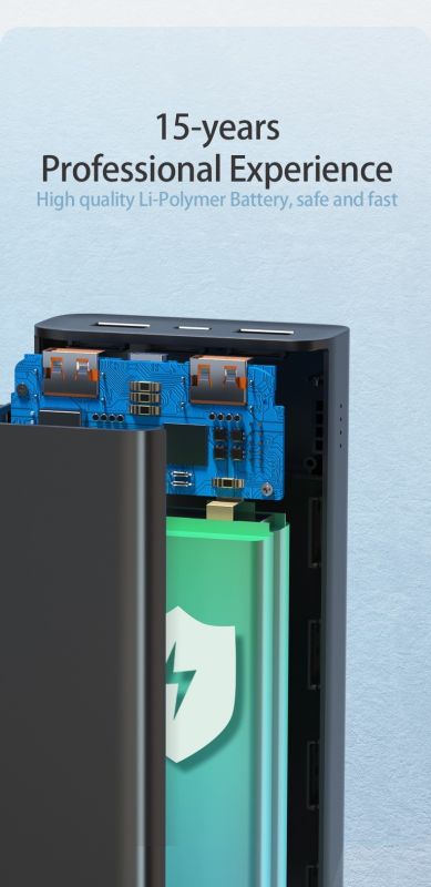 Yoobao C30 (30000 mAh, 2USB/1Type-C, PD 10W) - Білий