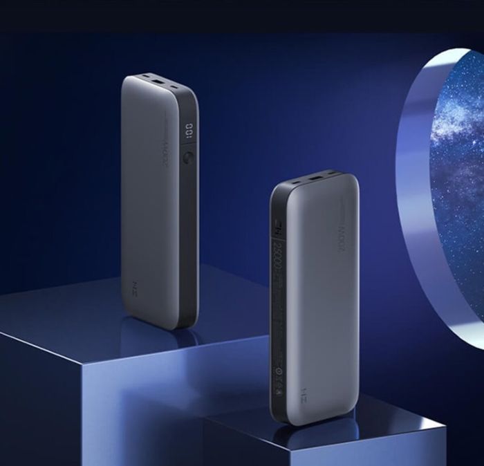 Зовнішній акумулятор ZMI No20 200W 25000 mAh Silver