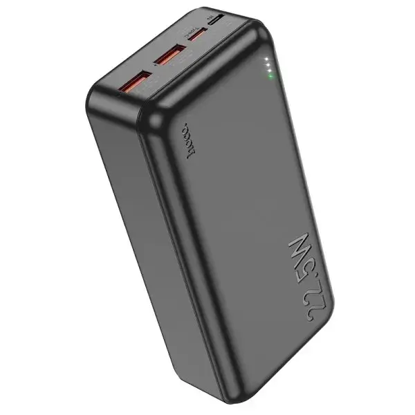 Hoco J101B Astute 22.5W для заряджання 30000 mAh PD22,2W+QC3.0 Чорний