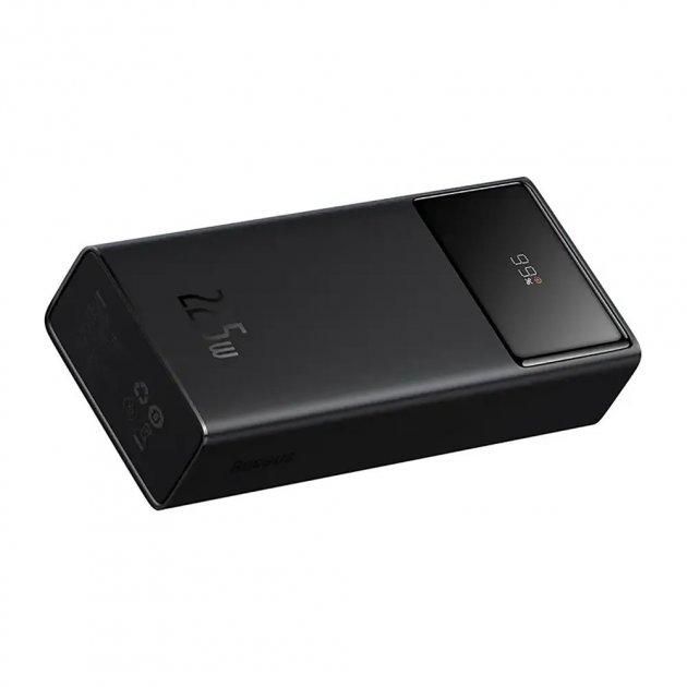 Baseus Star-Lord Digital Display 30000 mAh 22.5W Black. зарядний пристрій.