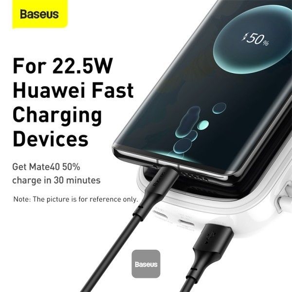 Baseus Qpow Pro + кабель USB to Type-C, 0.3 метра (3A, 20000 mAh, 22.5Вт, Type-C/USB-A/Lightning, QC 3.0) - Білий