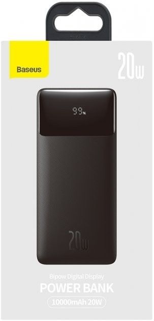 Baseus Bіpow Digital Display 10000 mAh 20W Black (PPDML-L01)