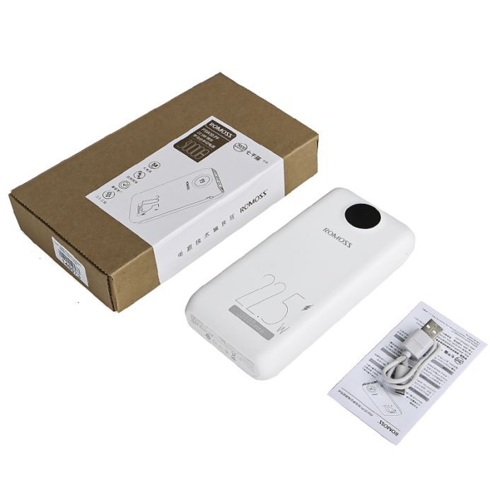 Romoss SW30PF 22.5W 30000 mAh із цифровим екраном TR_10039-42617