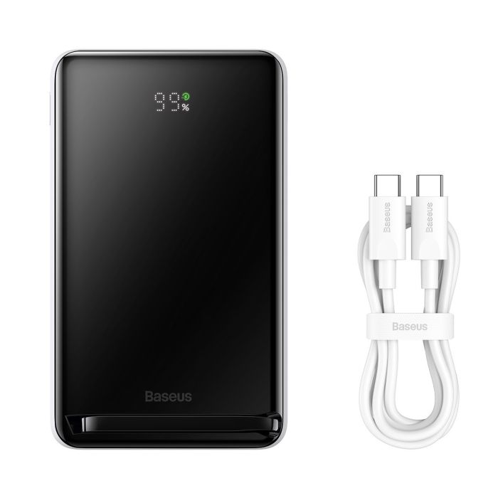 Baseus Magnetic Wireless 10000 mAh White (PPCX000202)
